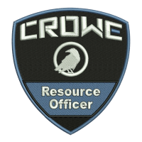 CROWE Resource Officer Patch Emboidered2